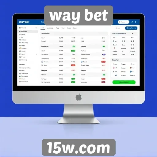 Interface do site Way Bet é amigável e acessível